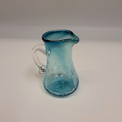 DB-775 MINI PITCHER AQUA 3x2x2 $42 at Hunter Wolff Gallery